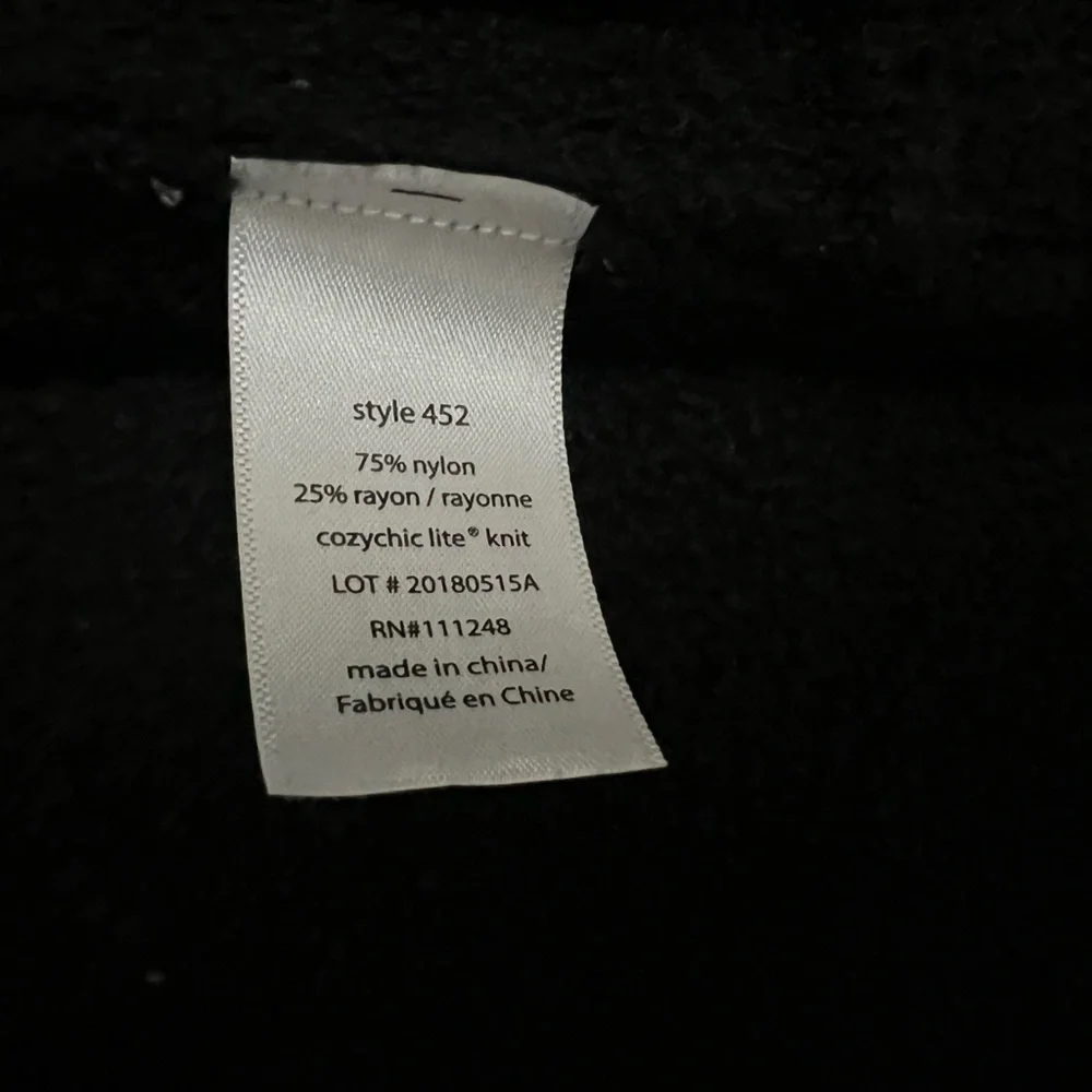 Barefoot Dreams Black Cozy Cardigan - Picture 3 of 4